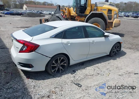 2019 Honda Civic Sport из США, поврежденный, VIN 2HGFC2F87KH533487